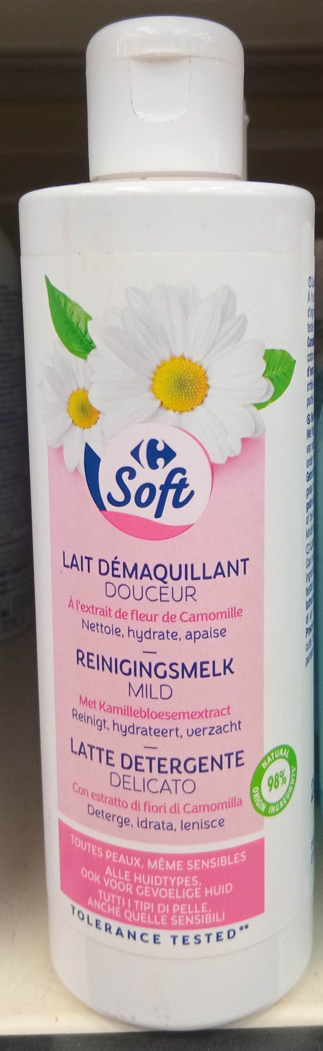 Crf Soft Visage Demaq. Lait Douce 250ml