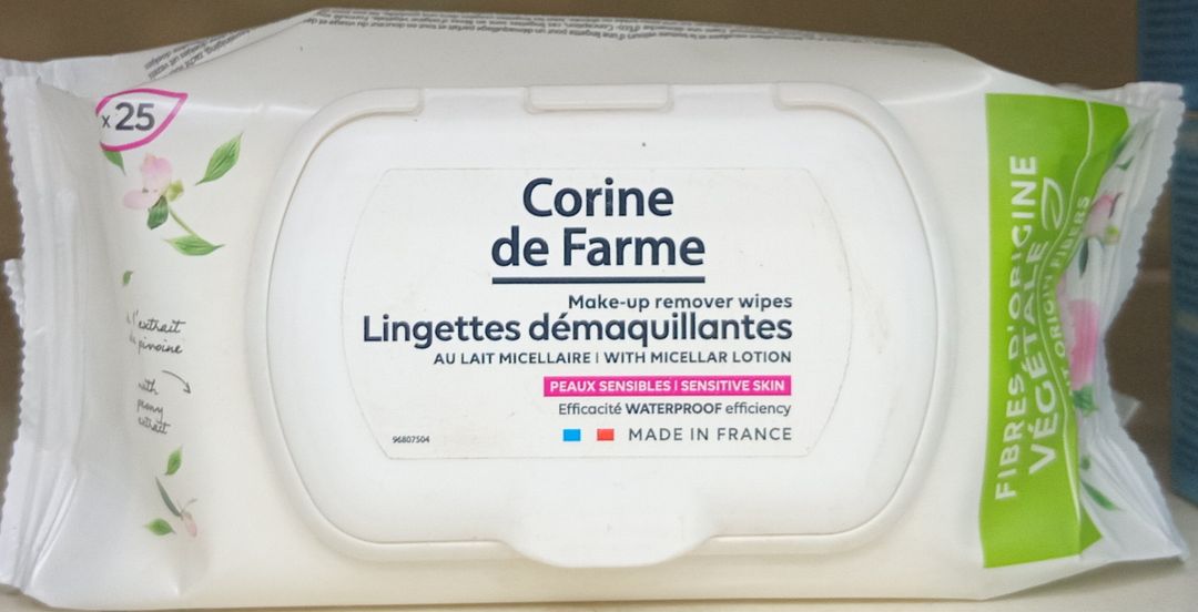 Corine De Farme Lingettes Demaq. Vegetale 25'S