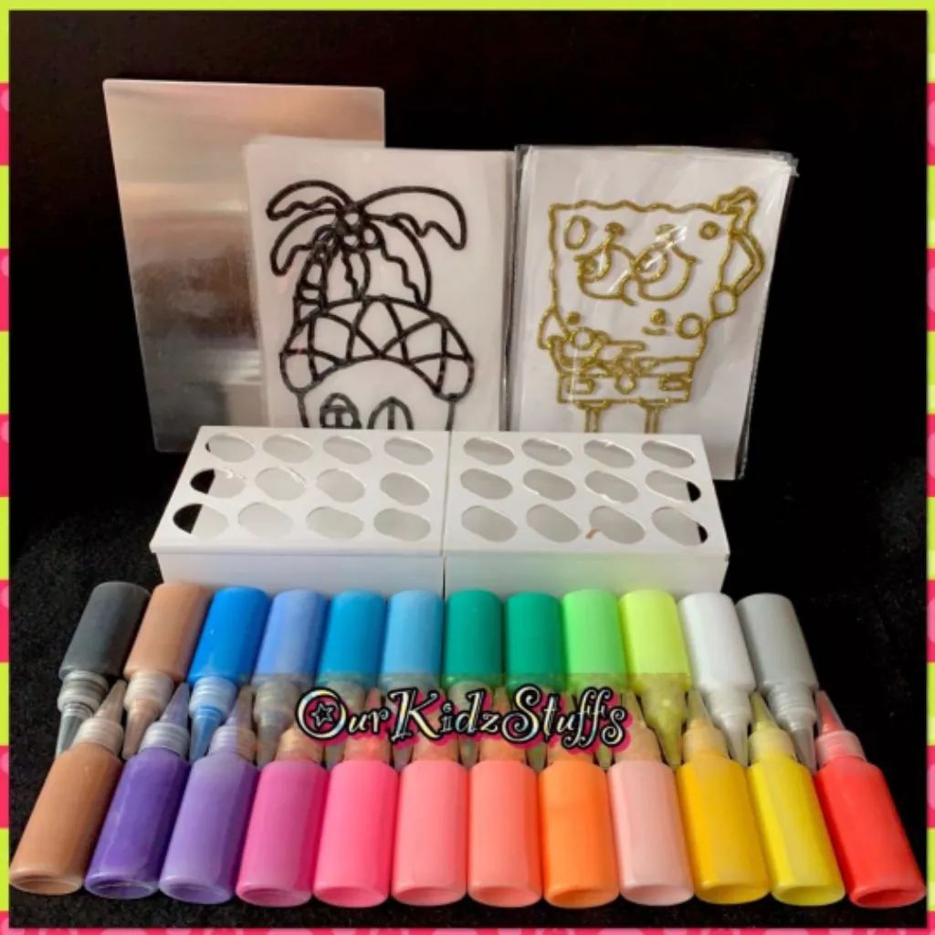 DIY Oven-baked Window Art 24 colours Kit