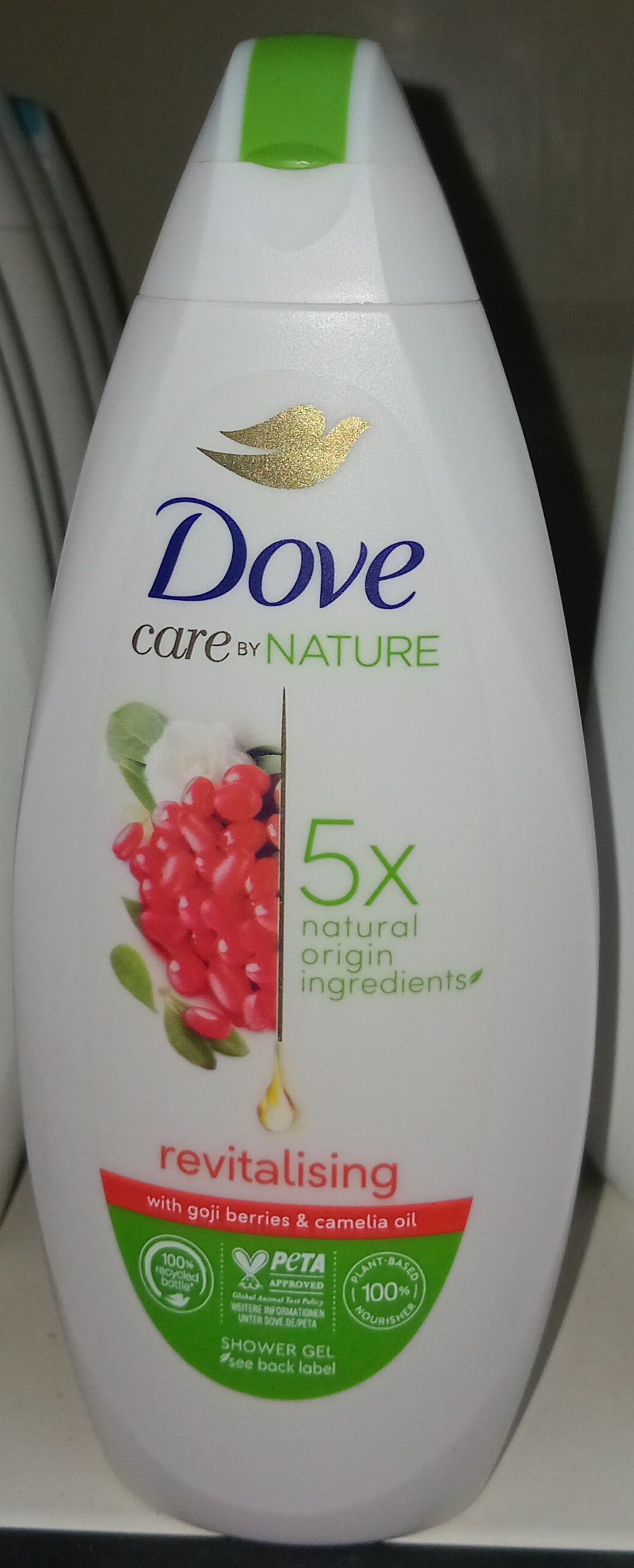 Dove Gel Douche Revi. Goji/Cam 225ml