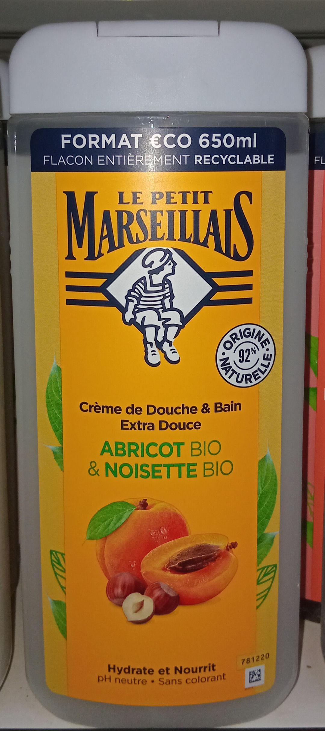 Le petit Mars. Bain/Douche Cr. Abr 650ml