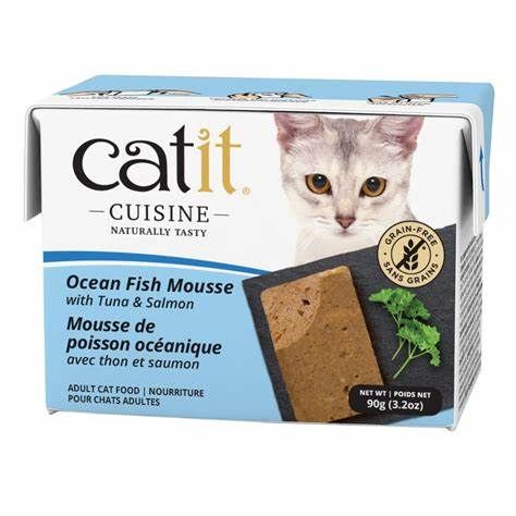 Catit Cuisine Ocean Fish Mousse with Tuna & Salmon 90g Tetra
