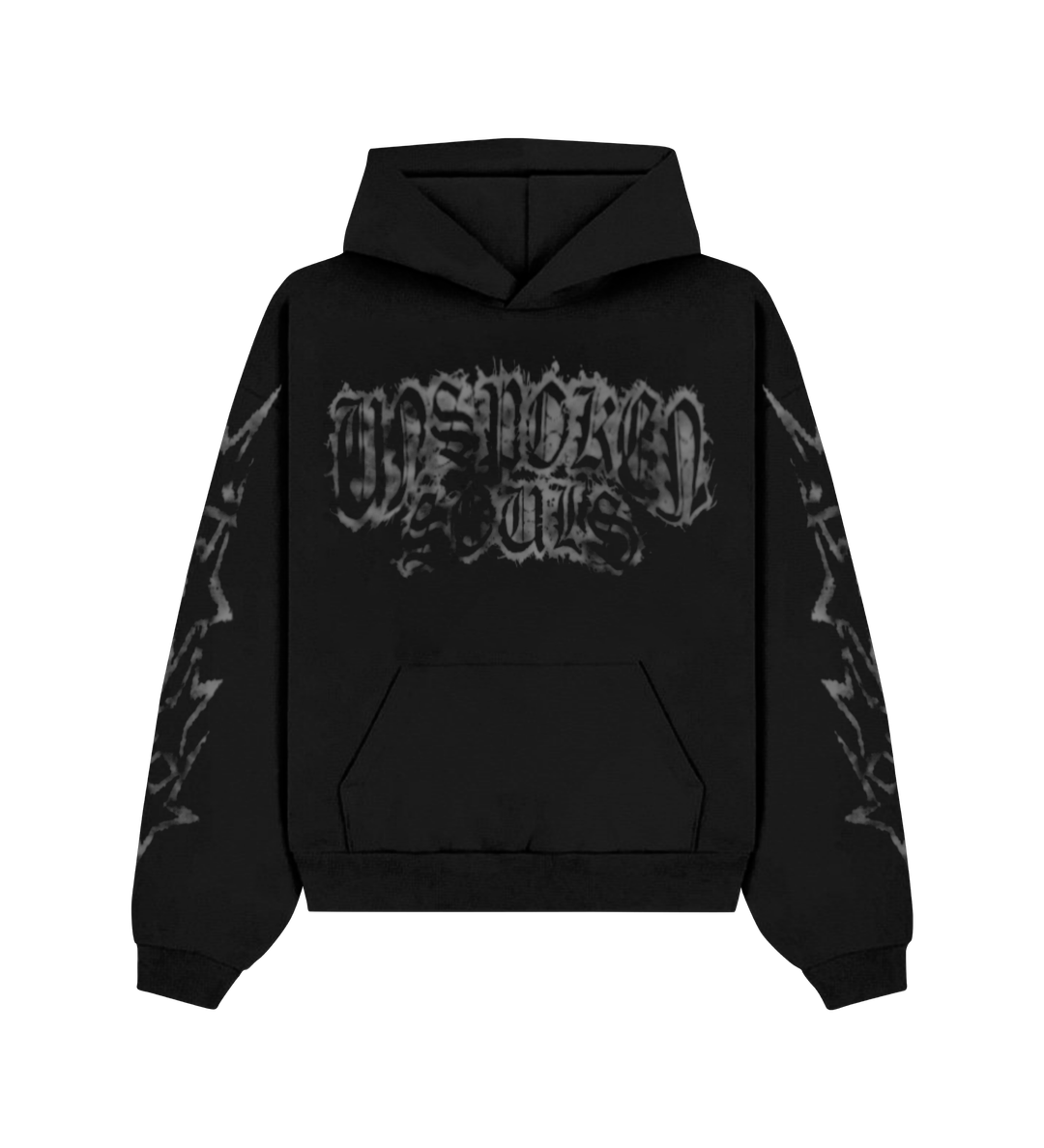 Unspoken Hoodie Black/grey