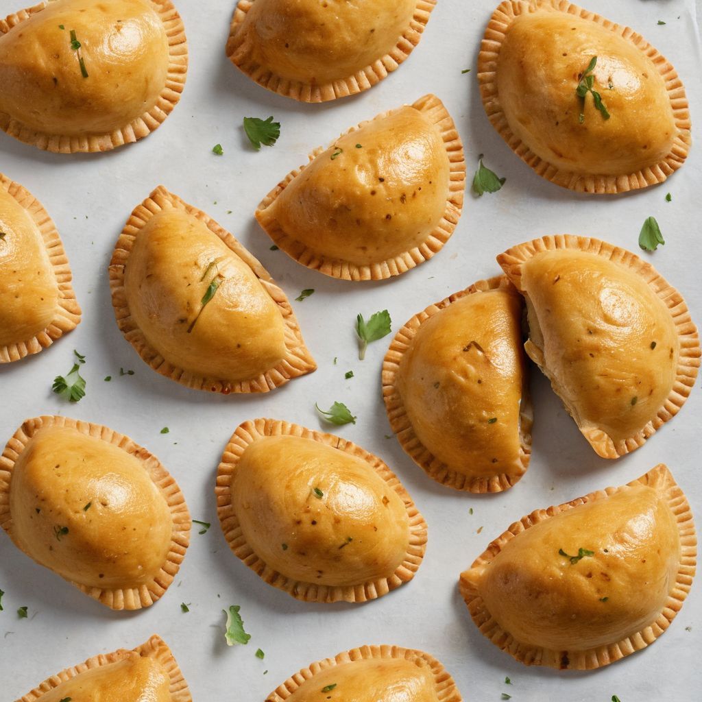 Baked Empanadas – Chicken Curry (6 units) / Empanadas Horneadas – Pollo al Curry (6 unidades)