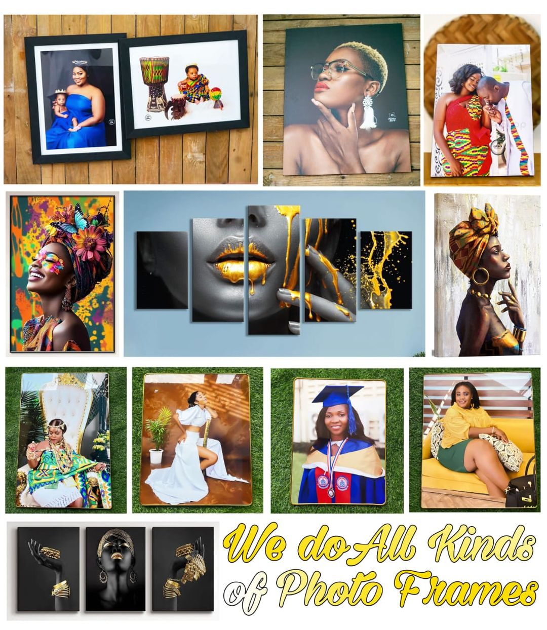 WOOD FRAME AVAILABLE 
