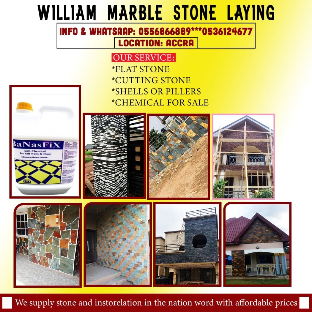 MARBLE STONE LAYING AND CHEMICAL 
