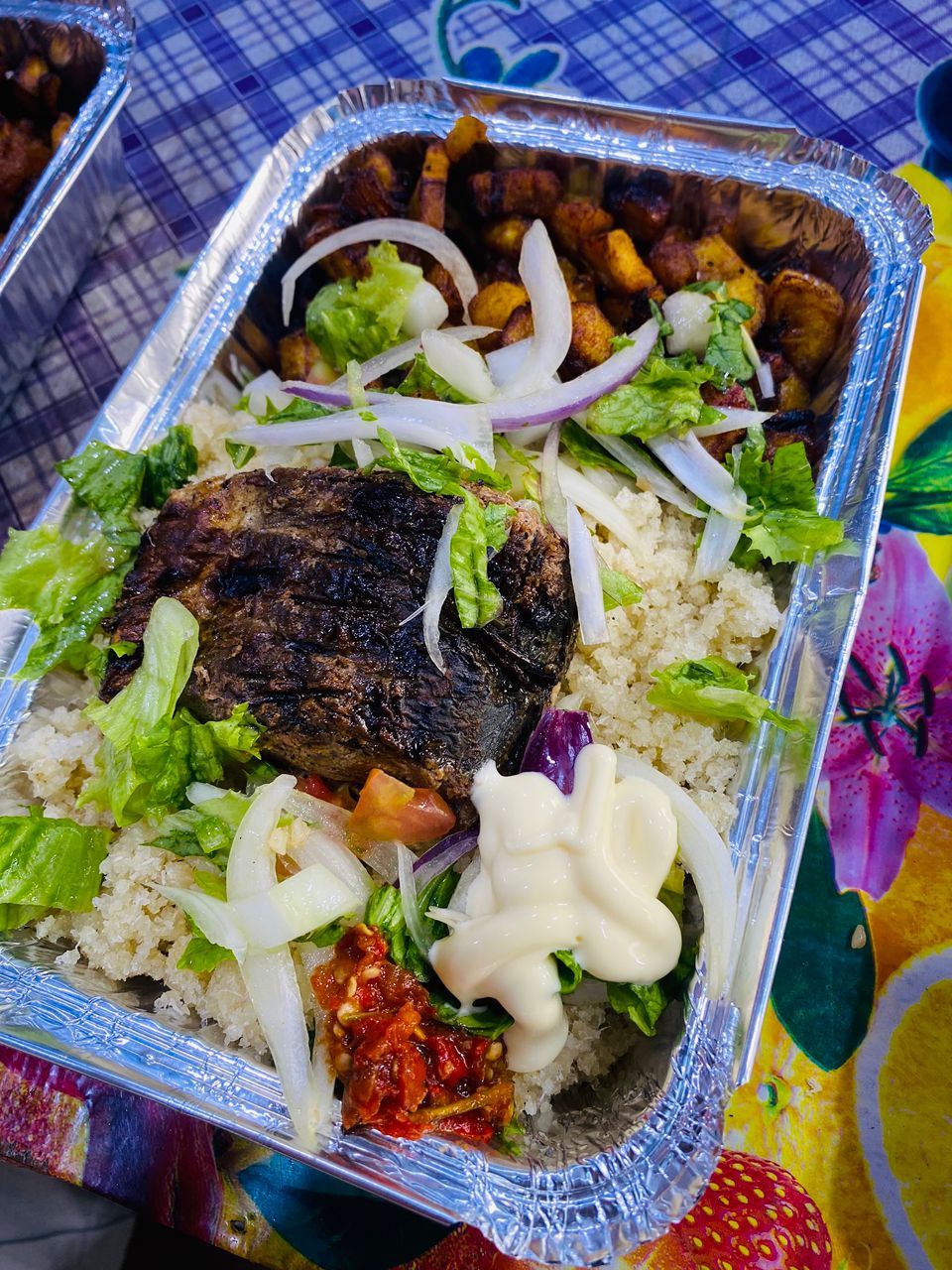Attiéké Poisson braisé