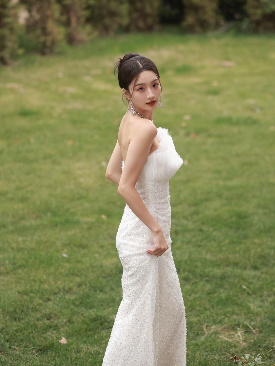 Coco Ruffle Midi Dress 