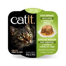 Catit Fish Dinner, Tilapia & Potato 80 g, 
