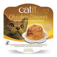 Catit Chicken Dinner, Liver & Sweet Potato 80 g, 