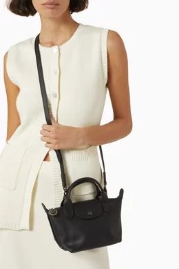 LONGCHAMP LE PLIAGE XTRA XS LEATHER CROSSBODY BAG