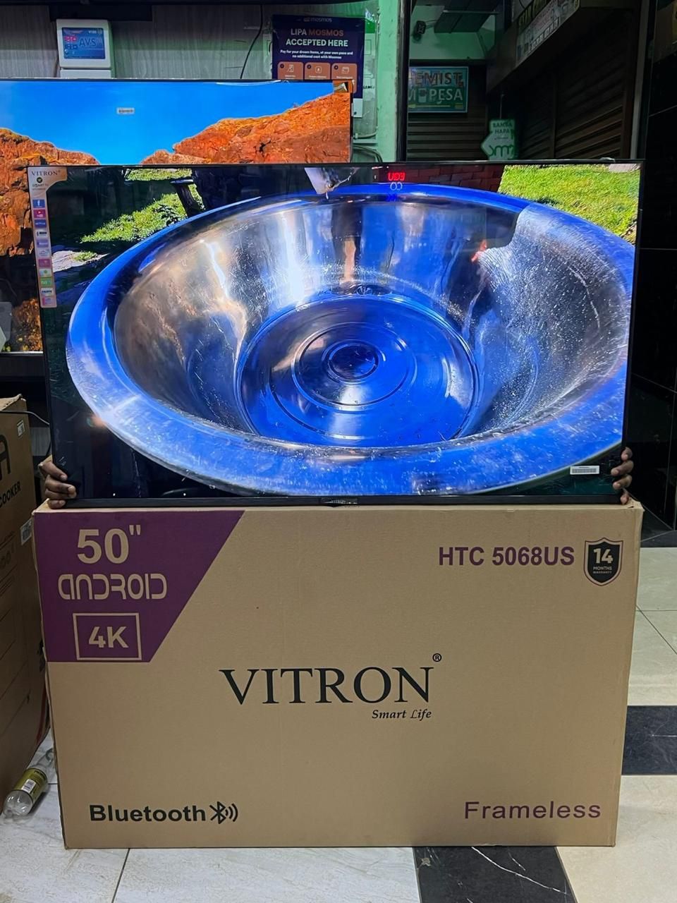 Vitron 50” Smart Android TV with BT 