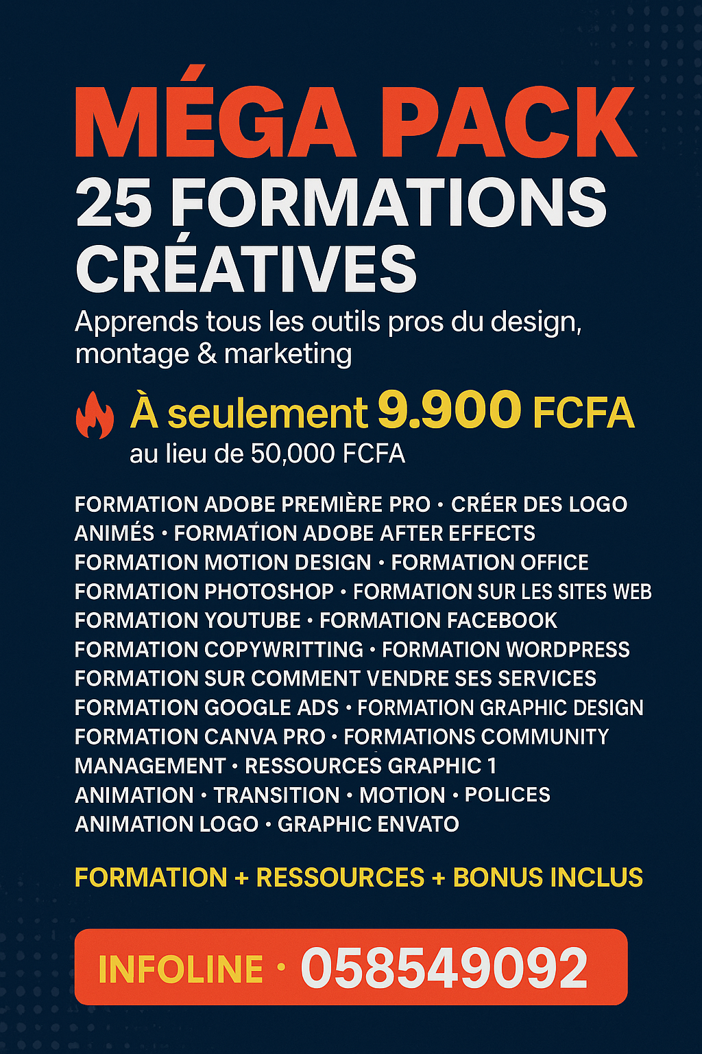 🎓 MÉGA PACK 25 FORMATIONS CRÉATIVES