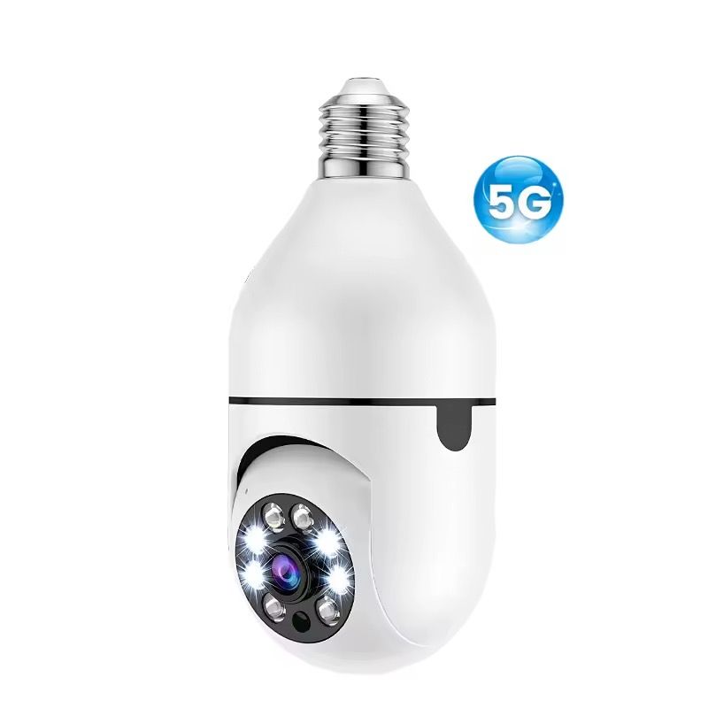 Smart Home Security System Wireless Lights 360 Degree Night Vision Surveillance Remote View CCTV Security WIFI Light Bullb Camera 