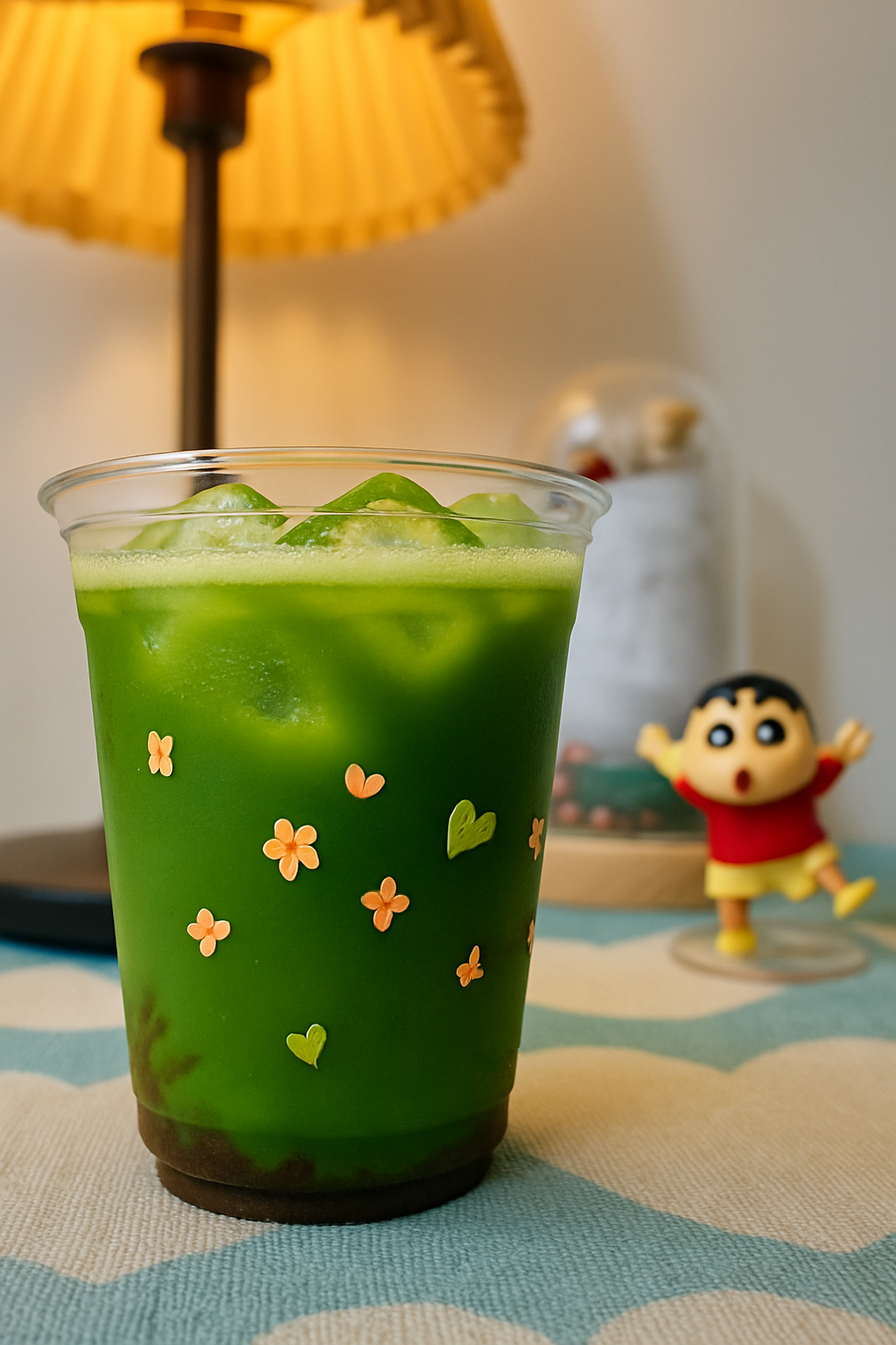 Iced Strawberry Matcha Oat