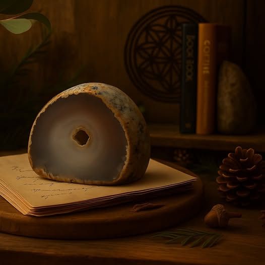 The Hollow Star ( 0.6kg )  Geode Paperweight