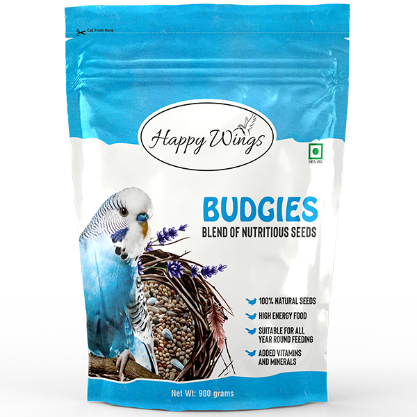Happy Wings Premium Bird Food for Budgies 20 KG