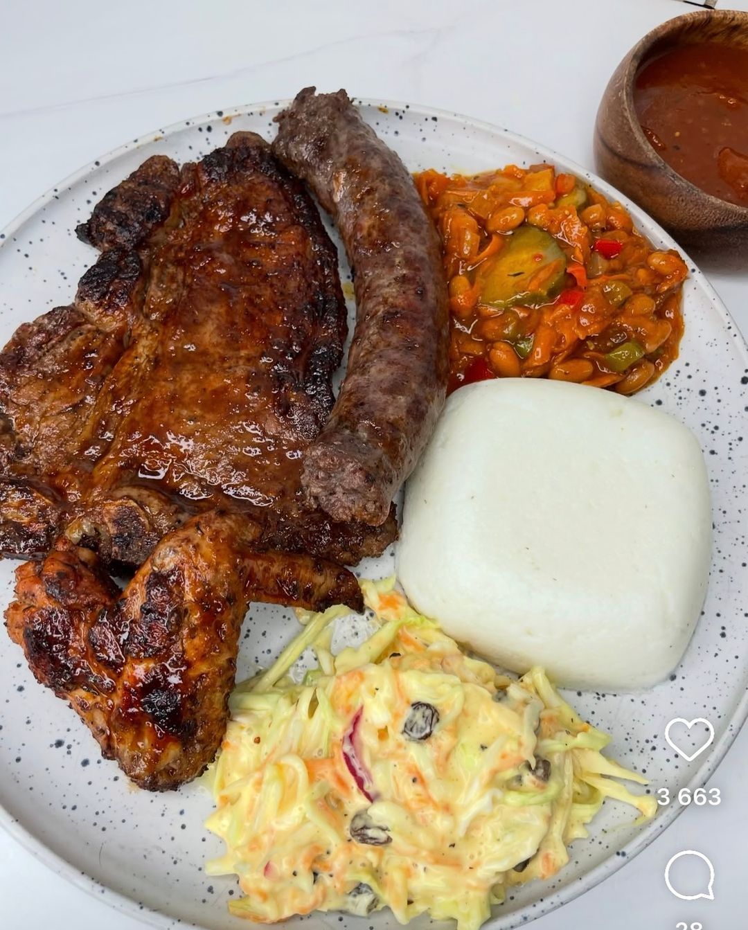 Braai and pap