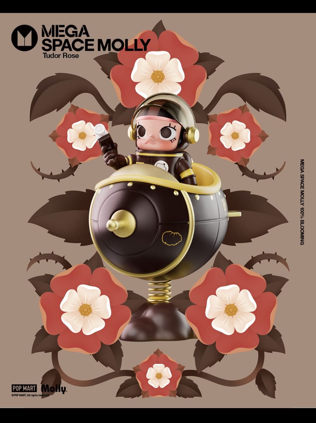 MEGA SPACE MOLLY 100% Blooming-Tudor Rose