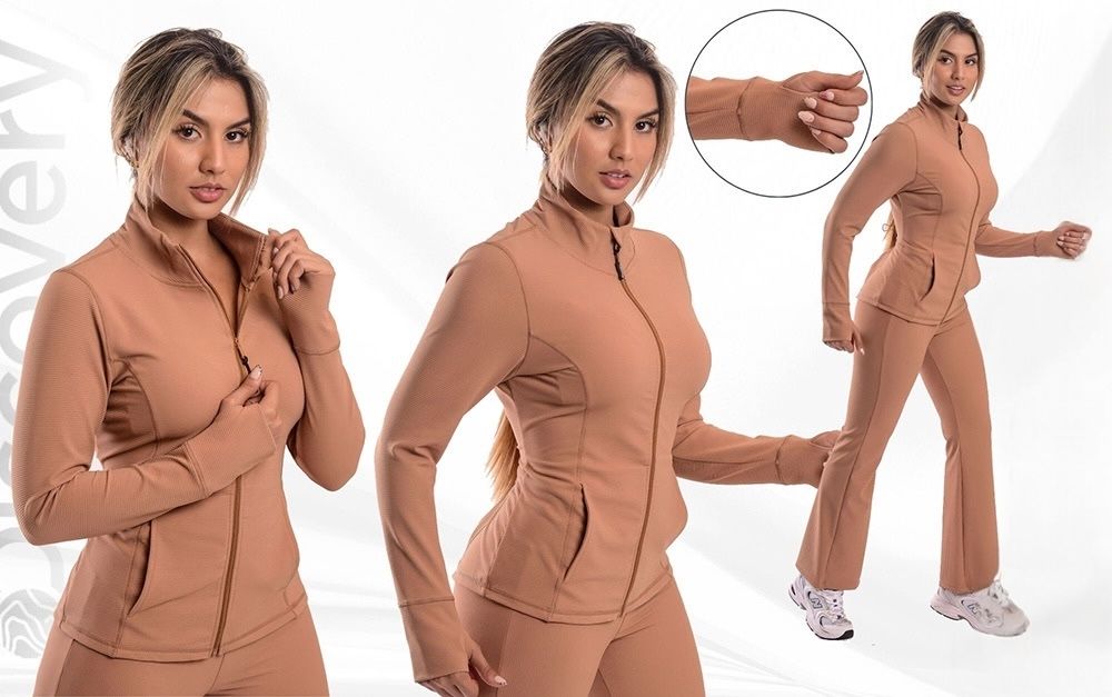 Sudadera  deportiva sin capucha 