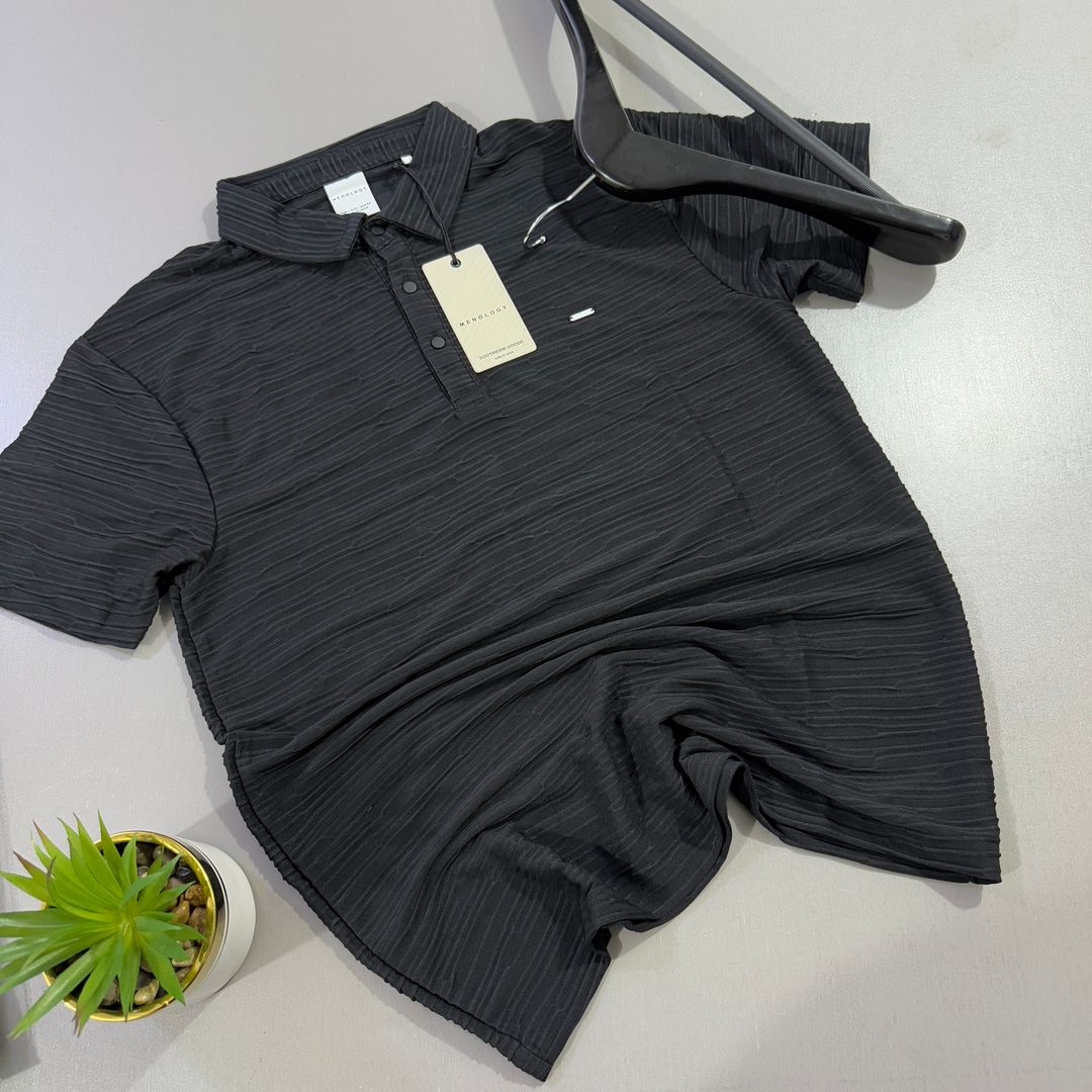 MENOLOGY POLO- BLACK