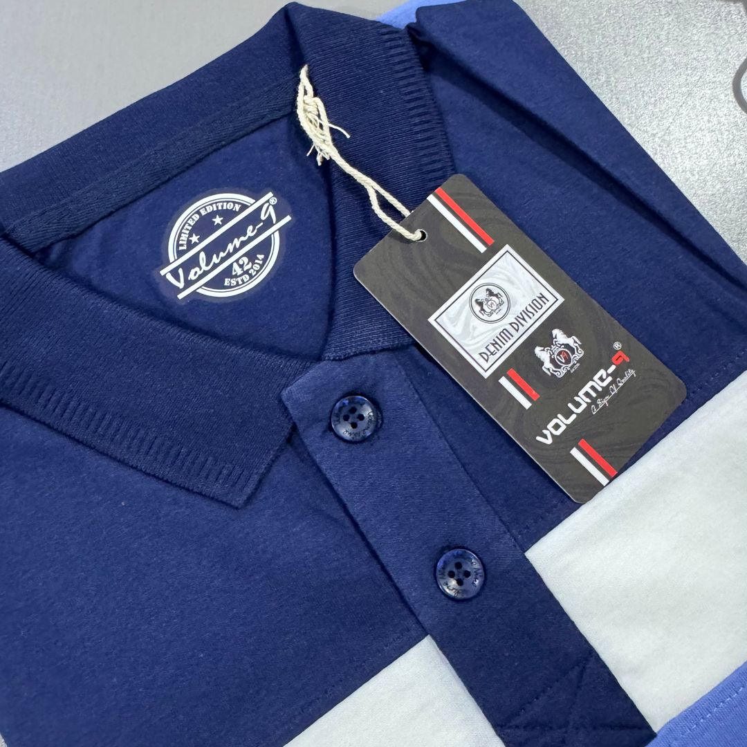 VOLUME-9 STRIPPED POLO - 03