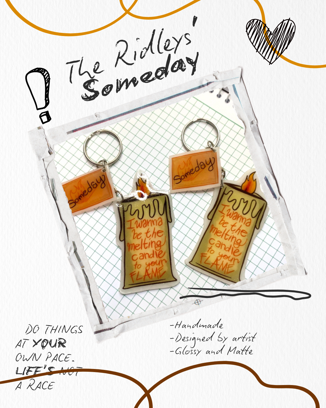 The Ridleys 'Someday' Keychain