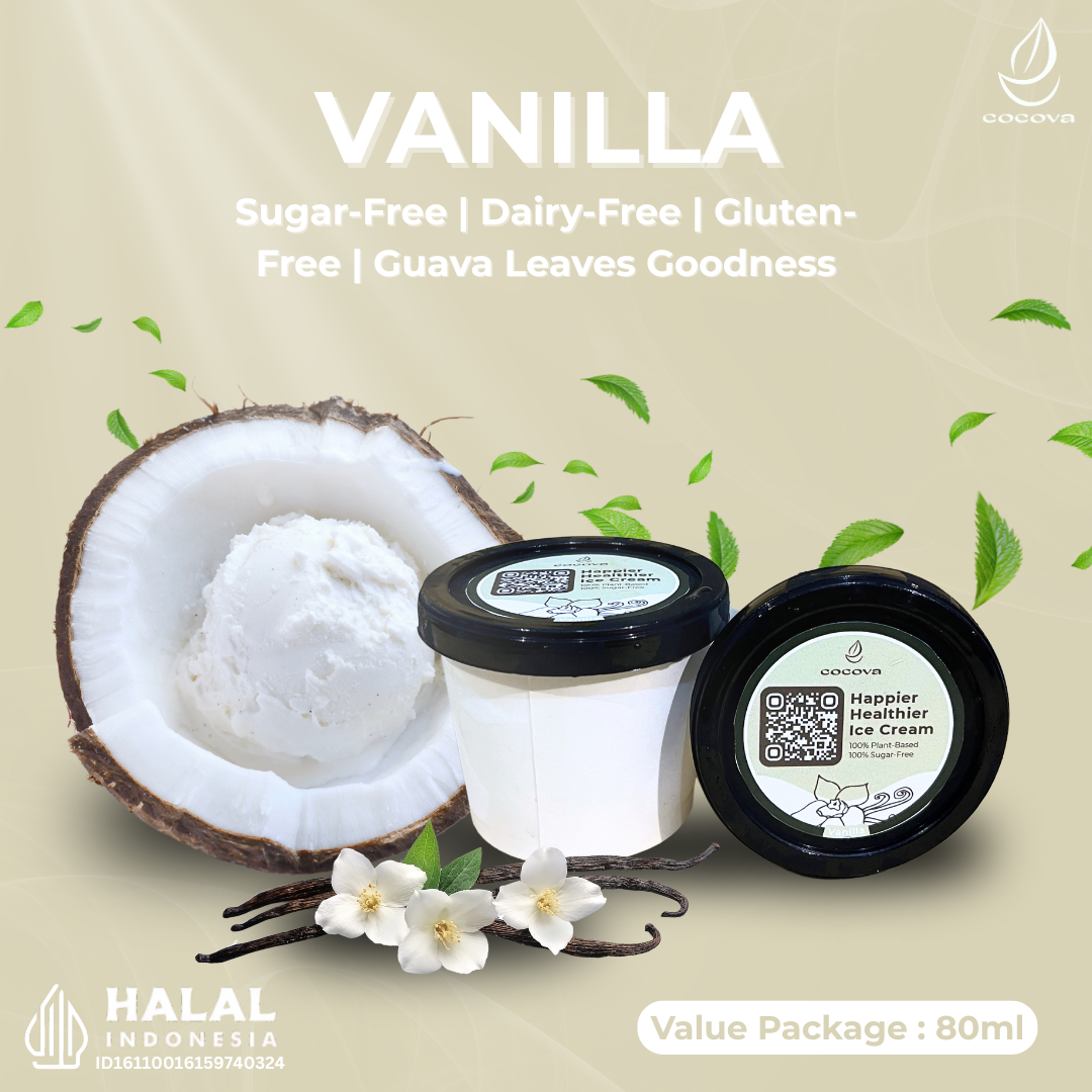 COCOVA Vanilla - Value Package 80 ml