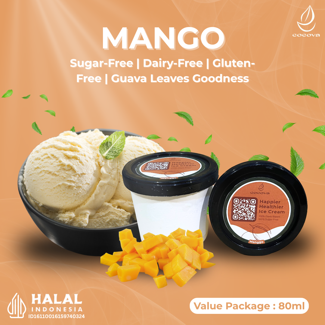 COCOVA Mango - Value Package 80 ml