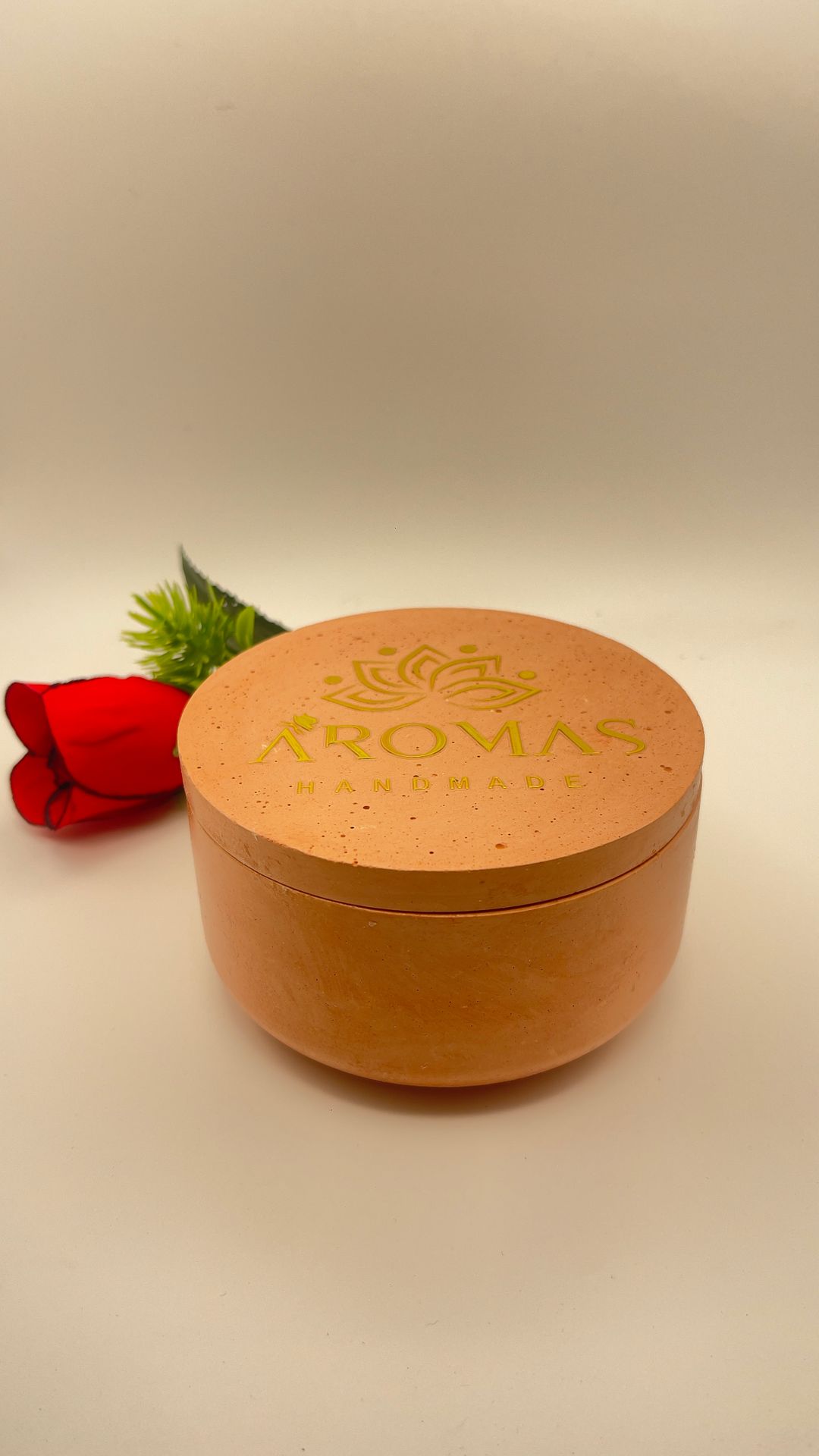 Velas individuales de cerámica 10 oz - Aromas Handmade