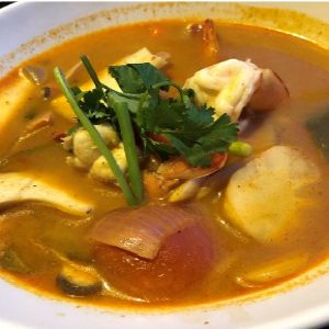 Spicy Soup with Shrimp (Tom Yum)
