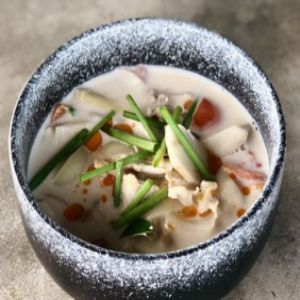 Coconut Cream with Galangal (Tom Kha)