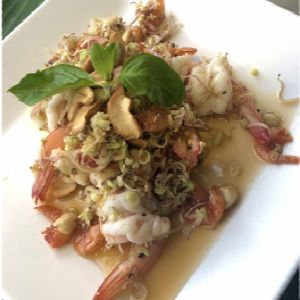 Lemongrass Salad with Shrimp
