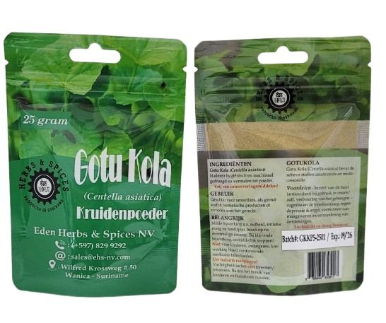 Gotu Kola Kruidenpoeder