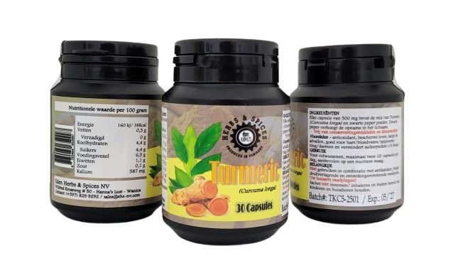 Turmeric Kruiden Capsules
