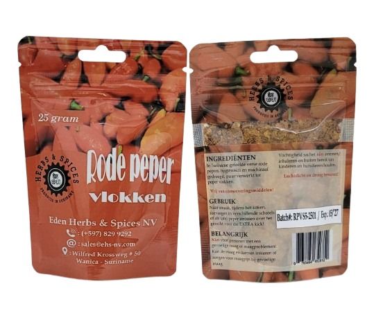 Rode Peper Vlokken 