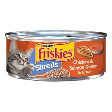 FRISKIES SHREDS Chkn Smn (5.5oz)