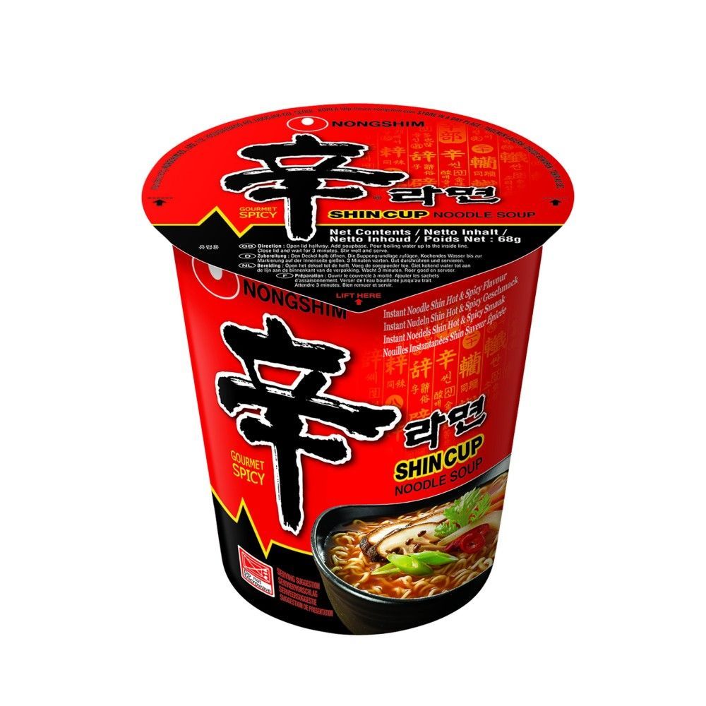 Nongshim Shin Cup Noodle Soup 68g