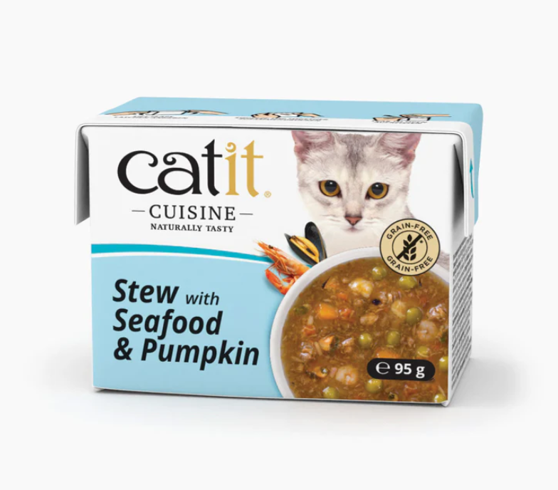 Catit Cuisine Seafood Stew with Pumpkin95g Tetra