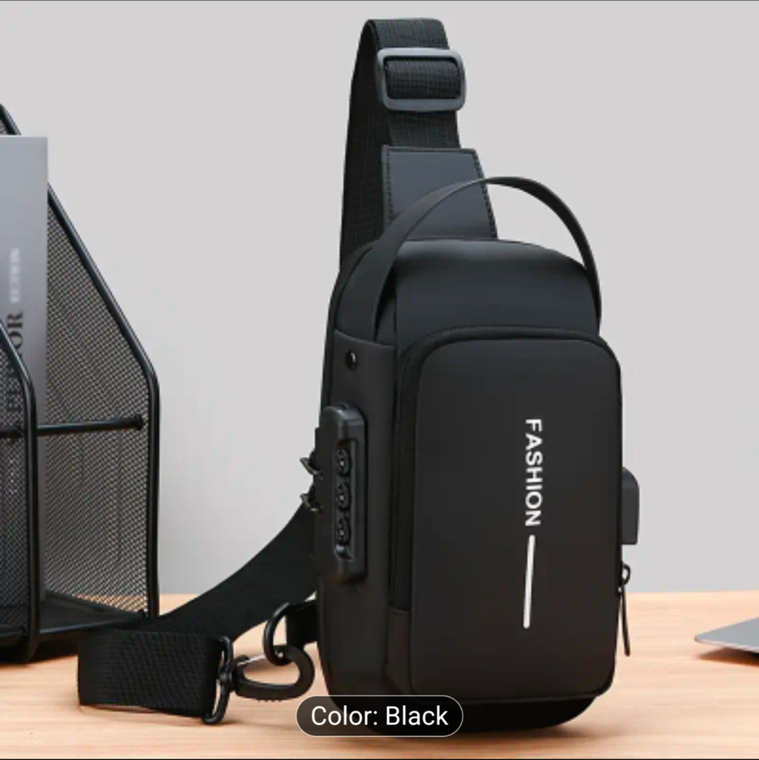Anti-Theft Crossbody Bag for Women & Men 