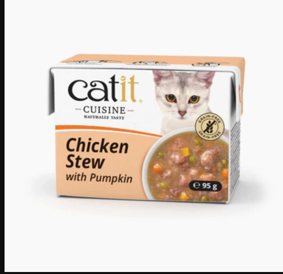 Catit Cuisine Chicken Stew with Pumpkin95g Tetra