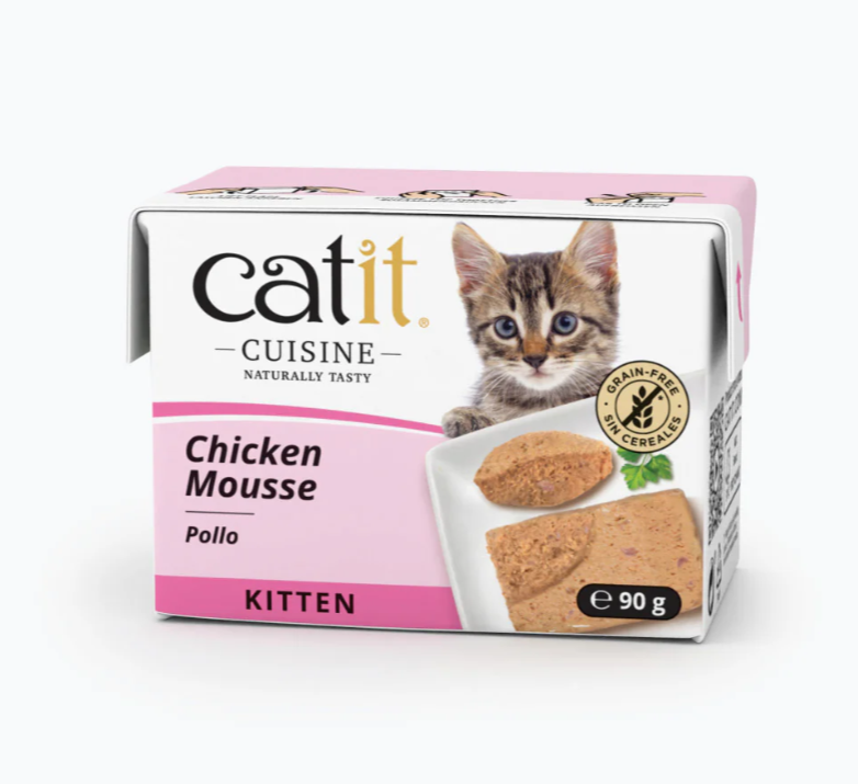 Catit Cuisine Chicken Mousse Kitten Food90g Tetra