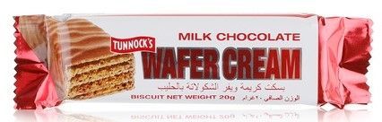 Tunnocks Milk Chocolate Wafer Cream 20gm