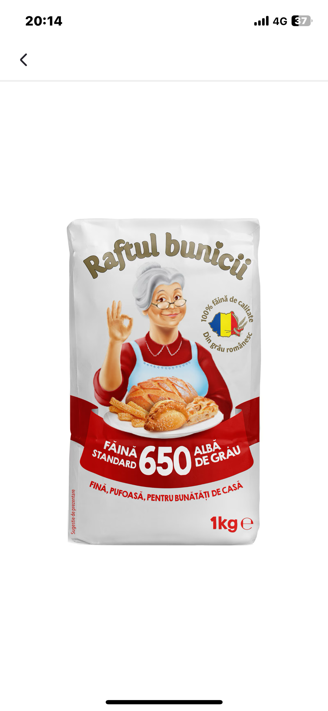 Făină de grâu 650 