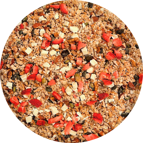 Jahodová granola 