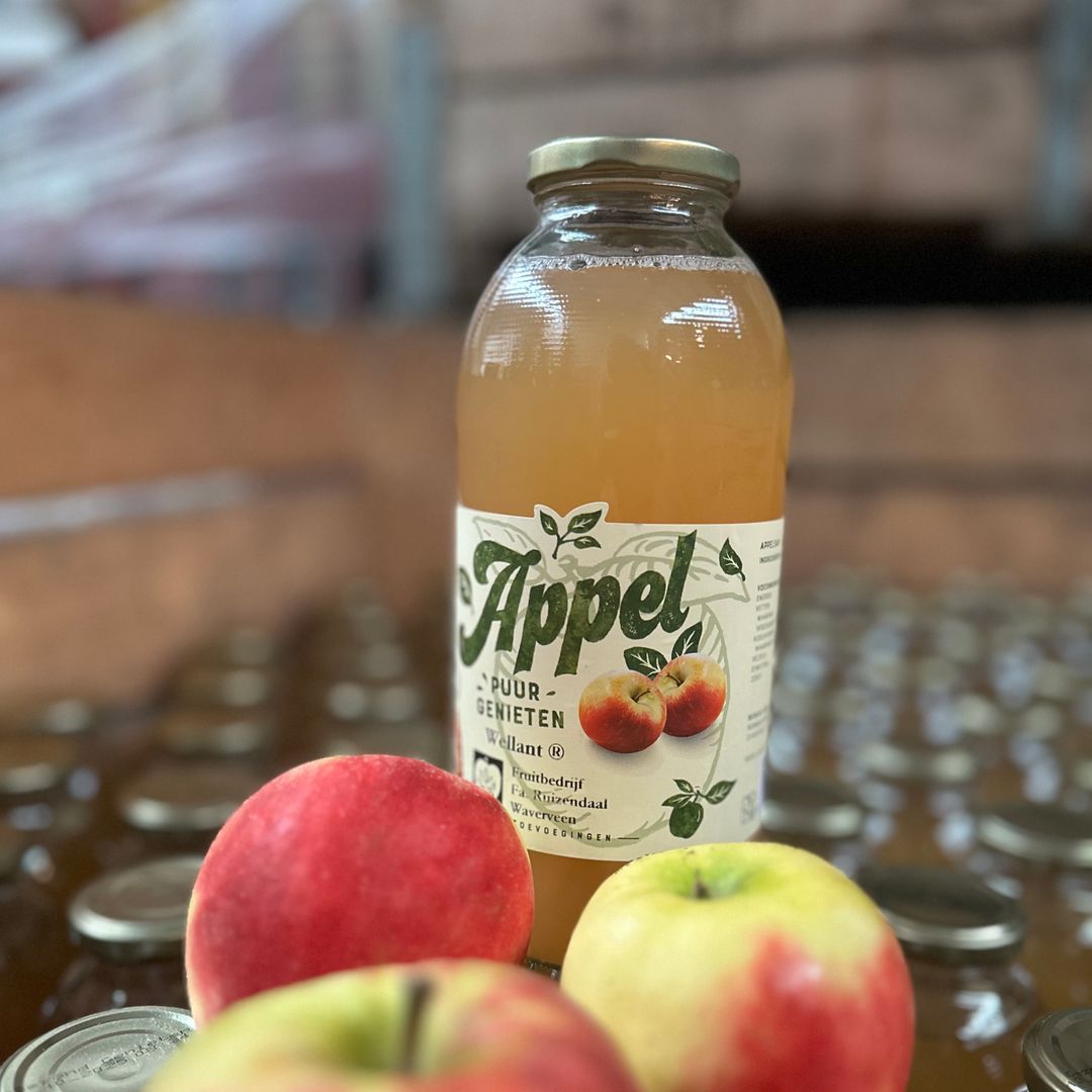 Appelsap van Wellant appel 1L