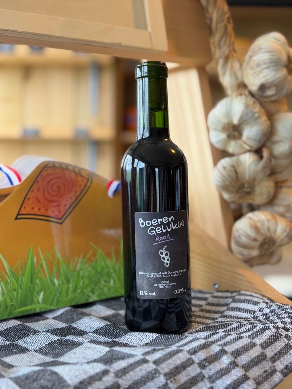 Boerengeluk Wijn Rood 375ML