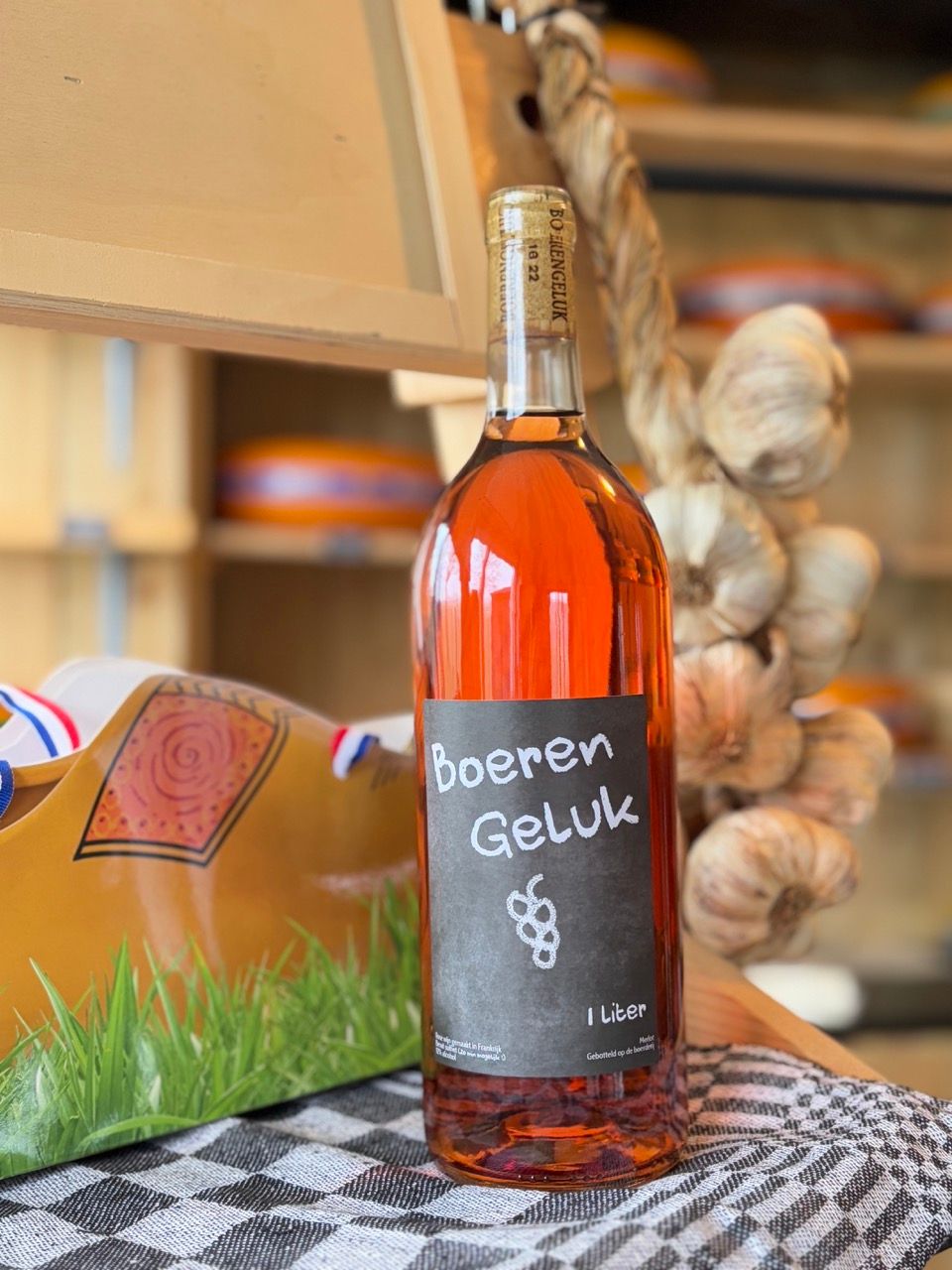 Boerengeluk Wijn Rosé 1L