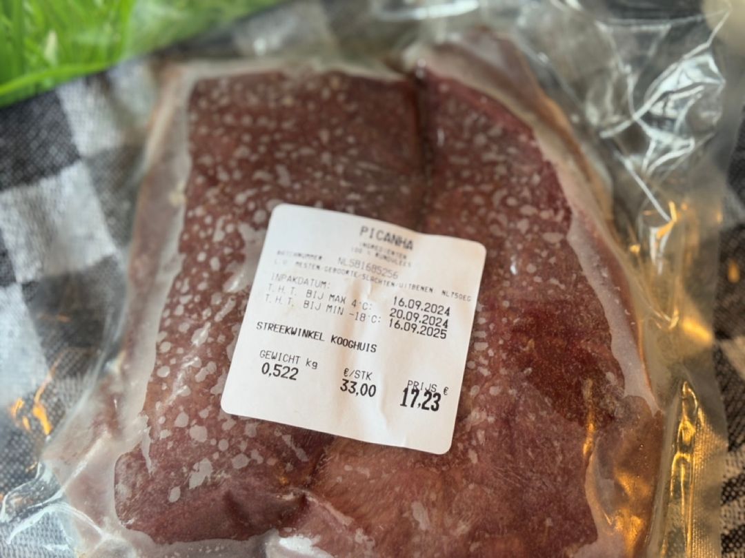 Picanha 2 stuks ≈500GR