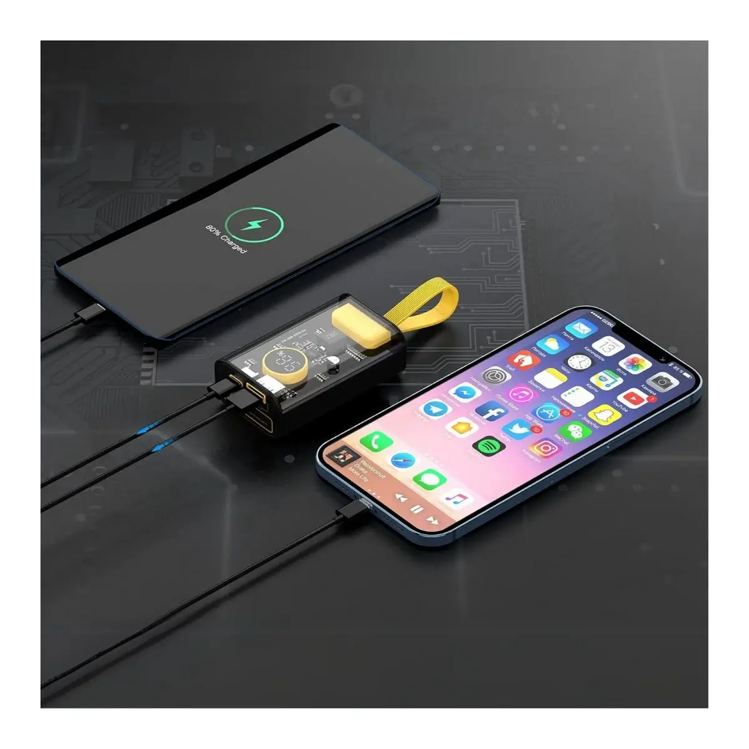 POWER BANK FASHION DISPLAY 10000 MAH FAST CHARGE